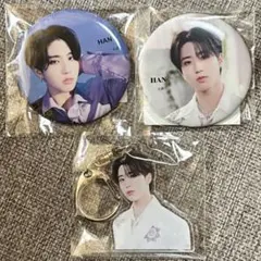 ハン MANIAC アクキー 缶バッジ 3点セット