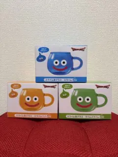 ドラゴンクエスト　スライム型グラス　スライム　スライムベス　ライムスライム　3種