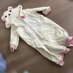 リラックマ フリースロンパース 80サイズ