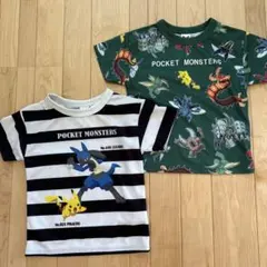 【新品・タグ付き】ポケモン 半袖Tシャツ　サイズ100 2枚セット
