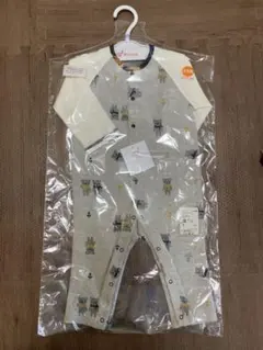 う*♡様 新品未使用！赤ちゃんの城ロンパース 80cm グレー