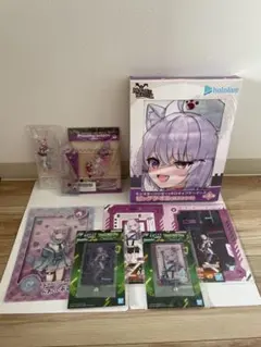 ホロライブ 猫又おかゆ 一番くじ モンスターハンター コラボ 8点セット