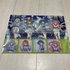 プロセカ　クリアファイル　クリアシート　MORE MORE JUMP！　ローソン