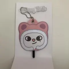 stray kids ランダムミニうちわキーホルダー　ヒョンジン　ジニレット