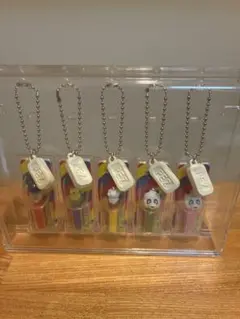 PEZ ミニチュア キーホルダー 5種セット