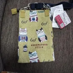 ネコマるけ スマホショルダーバッグ