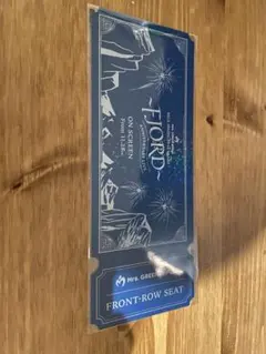 ミセス・グリーンアップル 映画 FJORD 入場者特典チケット！！