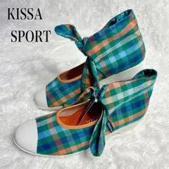 新品未使用✨KISSA SPORT（キサスポーツ）　リボン　シューズ　23.5のサムネイル