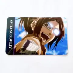 進撃の巨人 ハンジ ビジュアルカード WIT STUDIO カラオケの鉄人