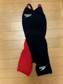 speedo 高速水着130㎝黒赤②