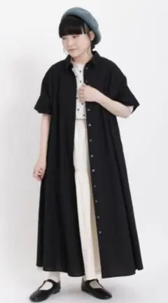 サマンサモスモス　ロングシャツワンピース
