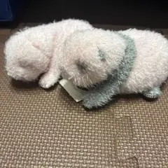上野動物園 ほんとの大きさパンダの仔 暁暁 蕾蕾 ぬいぐるみ 2体セット