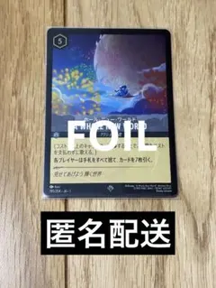ディズニー・ロルカナ A WHOLE NEW WORLD FOIL1枚