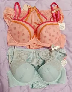 アモスタイル トリンプ ブラジャー ショーツ セット M C65