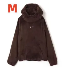 Nike NOCTA フリース フード付きパーカー ダークブラウン M