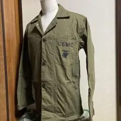 USMC P-41　HBT カバーオール ミリタリージャケット 復刻 レプリカのサムネイル