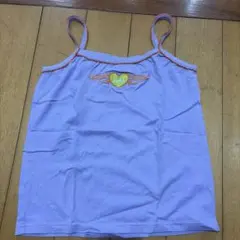 X-girl キャミソール パープル ハート刺繍のサムネイル