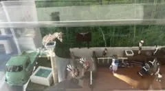 素人手作り手塗りファミリー動物園 ミニチュアセット フィギュア付き