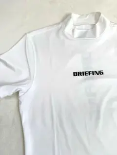 BRIEFING ホワイトシャツ ロゴ入り メンズS 【未使用】
