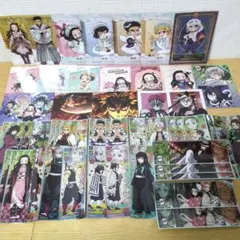 鬼滅の刃　グッズ　まとめ売り　ウエハース　カード　シール　ポストカード