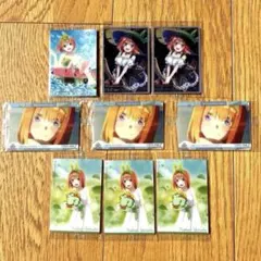 五等分の花嫁 四葉 ウエハース SP ホロ箔押し スペシャルカード 9枚セット