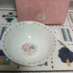 サンリオハローキティ ラーメンどんぶりれんげ付き - メルカリ