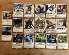 ガンダムウォー　引退品　まとめ売り　茶【全Ｒレア】【どんどん値下げ】17枚