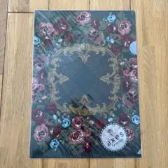 axes femme クリアファイル バラ柄