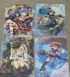 オンゲキ 全消しホロカード 4枚セット