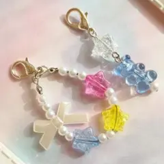 ビーズストラップ・チャーム　たまごっち　コレクトブック　No.61　カラフル