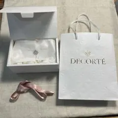 DECORTE ショップ袋とリボンセット