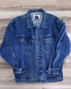 ダークブルー デニムジャケット Lサイズ