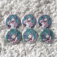 鏡音リン　ビビットくじ　ビビット缶バッジ　缶バッジ その他（グッズ）】ピアプロキャラクターズの「あたり付き