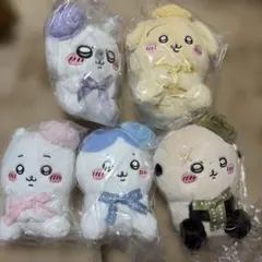 ちいかわ　東京みやげ　お座りぬいぐるみ5点