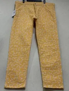 エヴィス エビス LOT 5500 ジャガード デニムパンツ ピンク日本製36 