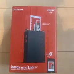 FUJIFILM instax mini Link+ ブラック・オレンジ