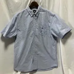 STUSSY ボタンダウン半袖シャツ　オックスフォード　ギンガムチェック