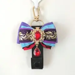 # 464カチューシャホルダー　バッグチャーム　プリンセス　リボン　推し活