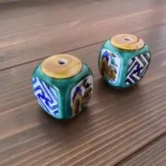 九谷焼 風鎮 陶器 焼き物 掛け軸重し