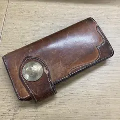 Leather Works 長財布 レザークラフト 9.5×19×3cm - メルカリ