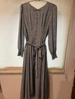 tocco closet 花柄ワンピース　長袖