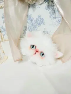エキゾチック子猫ちゃん♡ブローチ♡アートドール♡