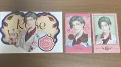 五木左京 Rose Valentine チェキ風カード レア 香り付きカード