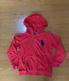 polo Ralphローレンビックポニー鹿子生地フルジップパーカーy2kswagのサムネイル