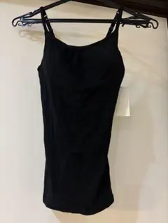 GU ジーユー　ブラフィール　カップ付き　キャミソール　新品未使用　黒