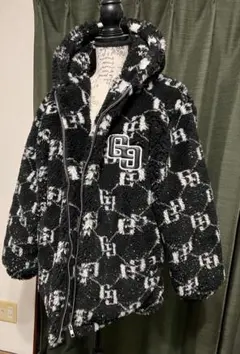 今季試着のみタグ付き新品！GYDA GGラメボアBIGブルゾン☆ブラック