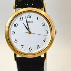 SEIKO セイコー 7N01-6B20 ゴールド 稼働品 クォーツ メンズ