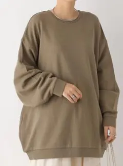 スウェットチュニック