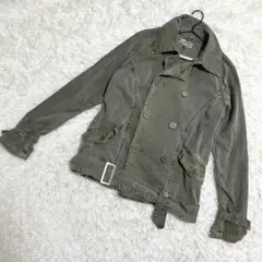 CORISCO LUSCIOUS ジャケット　ダブルブレスト　コットン　（L）