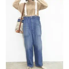 FRAMeWORK JOHNBULL サスペンダーデニム